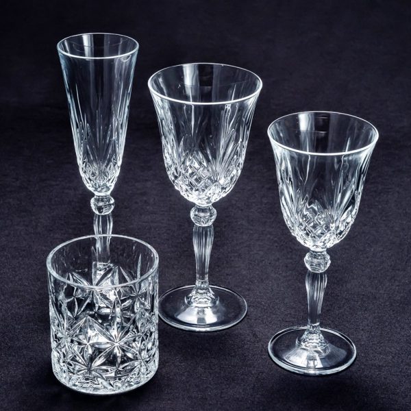 Copas de cristal vintage