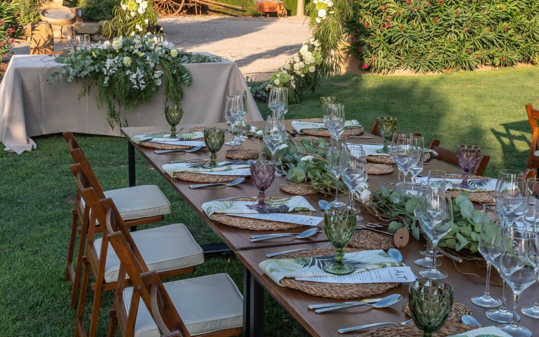 boda en jardín