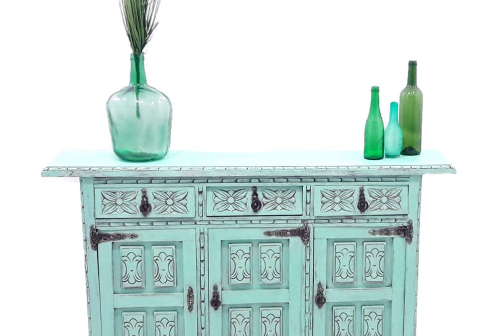 mueble verde